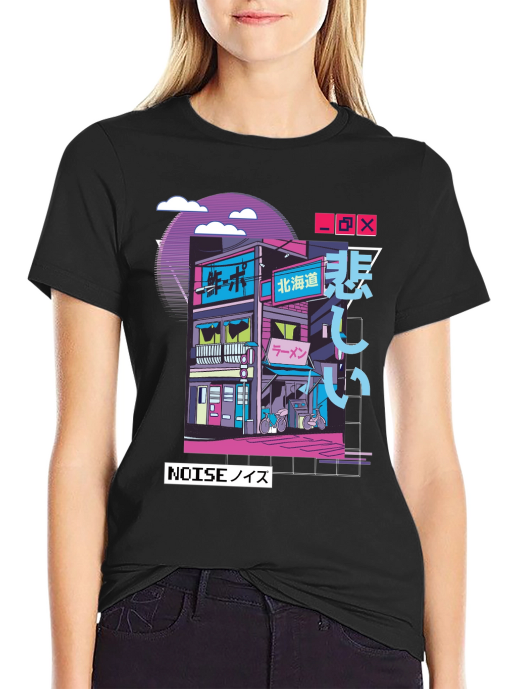 Retro Anime T-Shirt - Japanese Streetwear