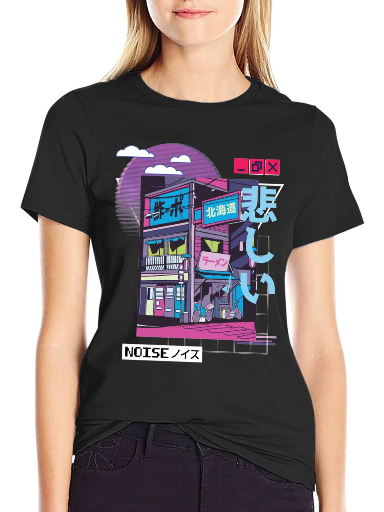 Retro Anime T-Shirt - Japanese Streetwear