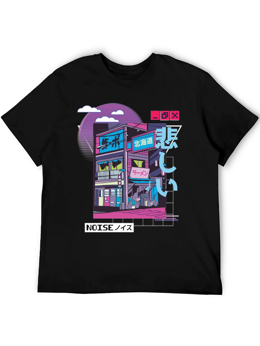 Retro Anime T-Shirt - Japanese Streetwear