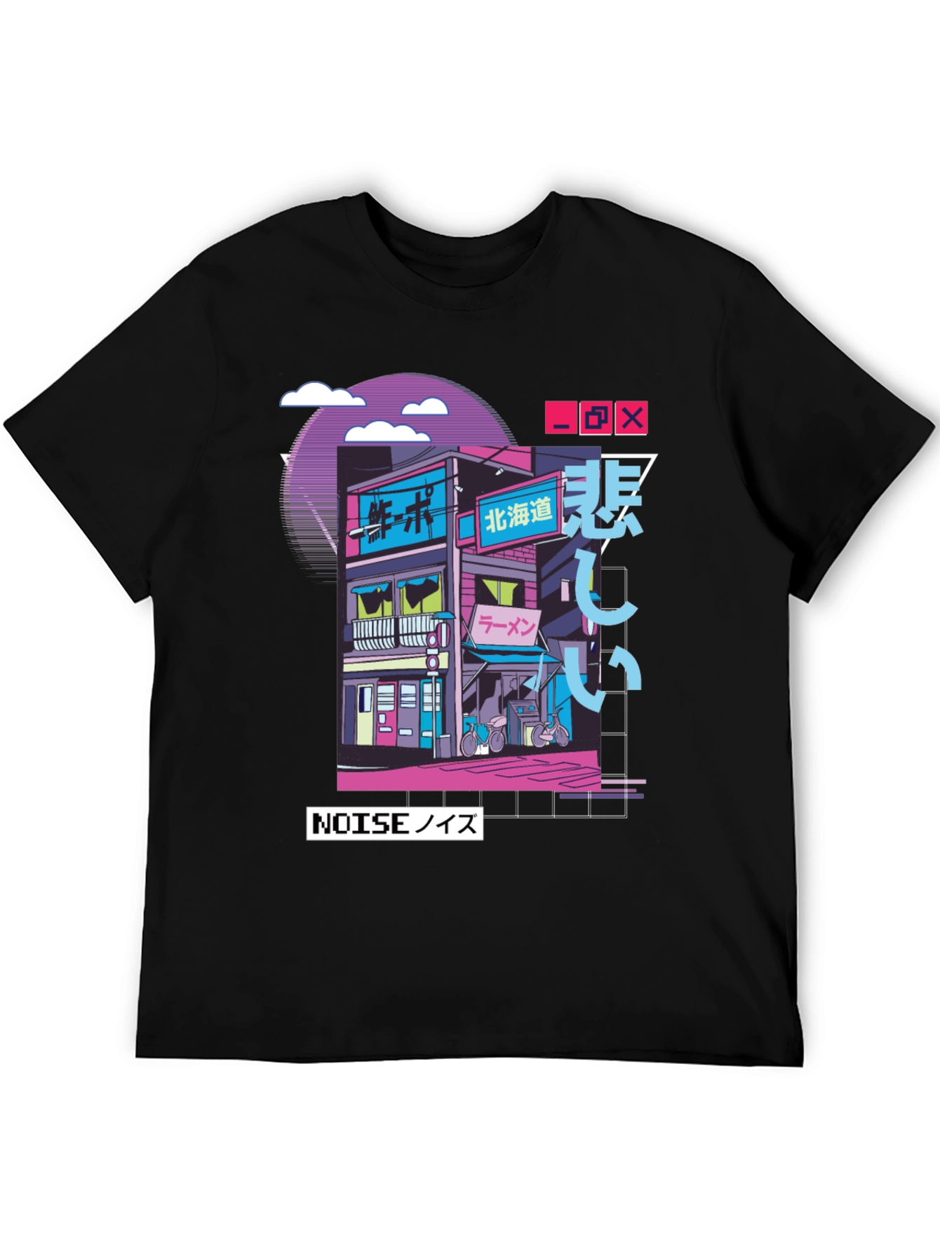 Retro Anime T-Shirt - Japanese Streetwear