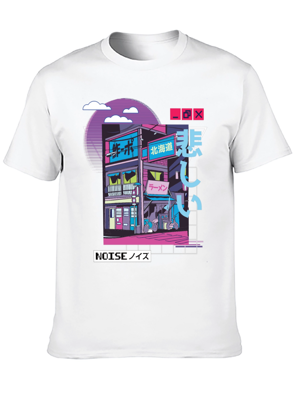 Retro Anime T-Shirt - Japanese Streetwear