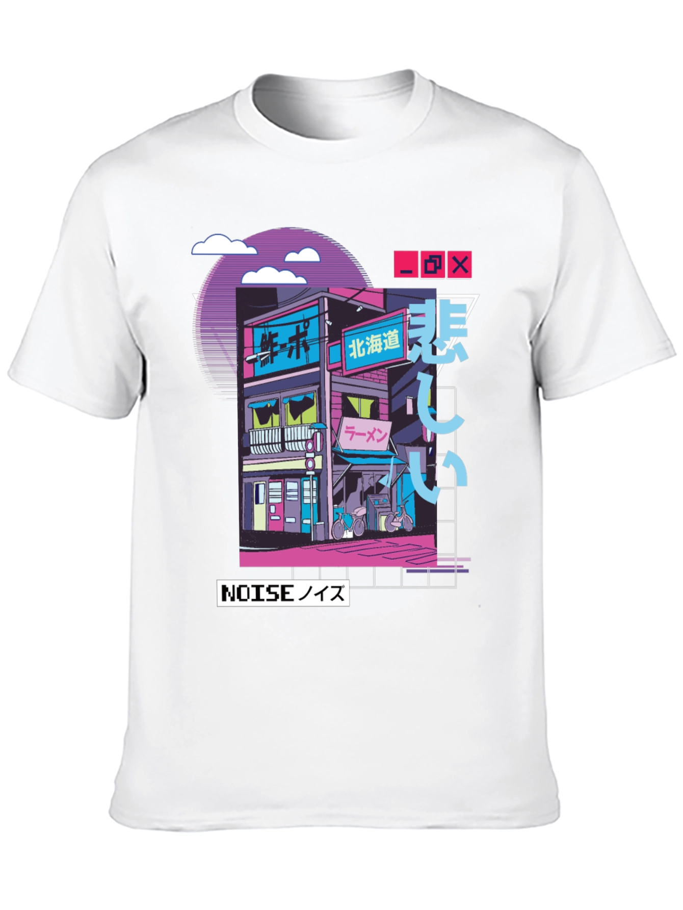 Retro Anime T-Shirt - Japanese Streetwear