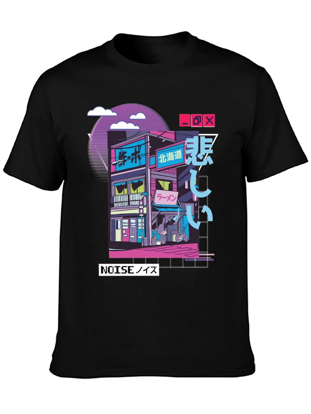 Retro Anime T-Shirt - Japanese Streetwear