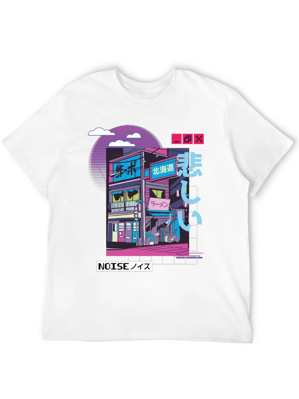 Retro Anime T-Shirt - Japanese Streetwear