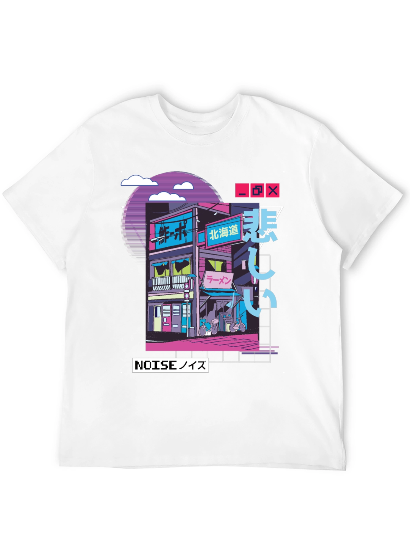 Retro Anime T-Shirt - Japanese Streetwear