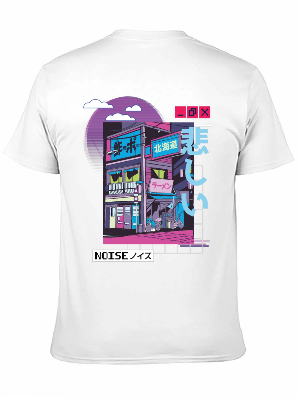 Retro Anime T-Shirt - Japanese Streetwear