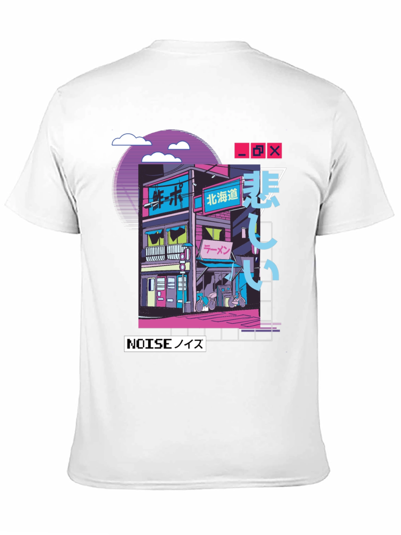 Retro Anime T-Shirt - Japanese Streetwear