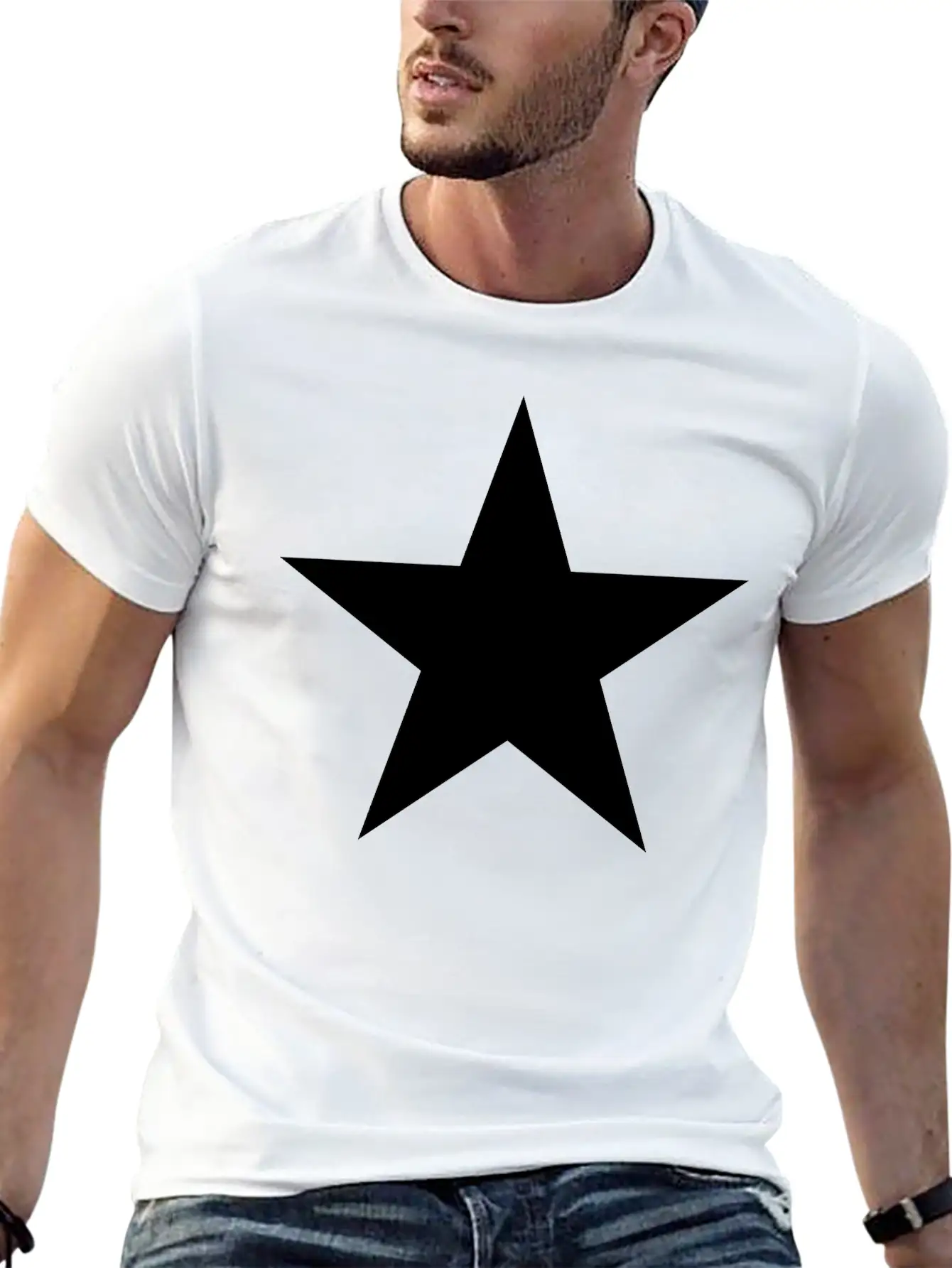 1star1 Essential Cotton Tee For Daily Outfits – Unisex Style