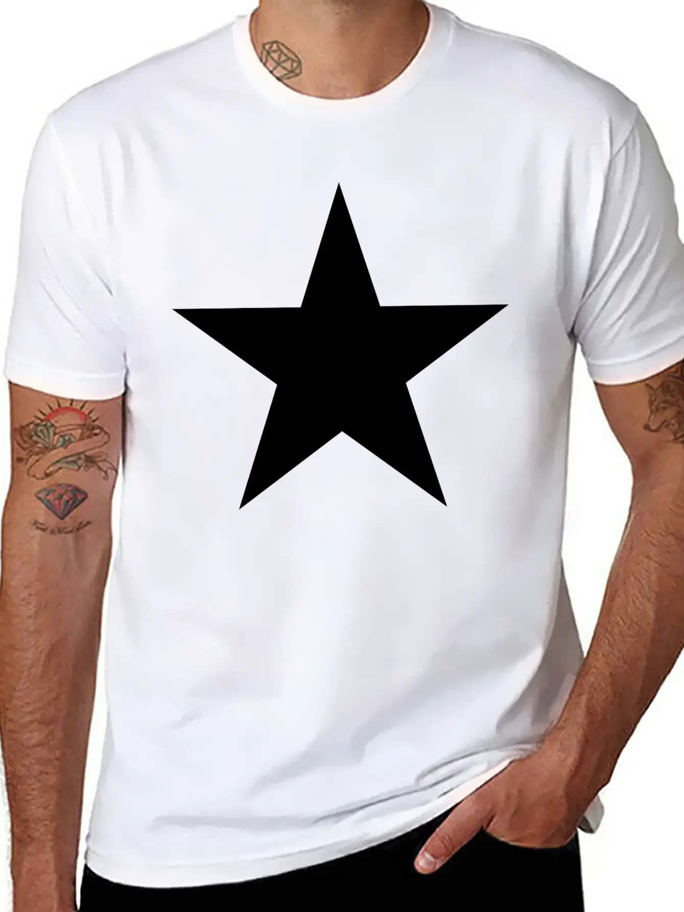 1star1 Essential Cotton Tee For Daily Outfits – Unisex Style