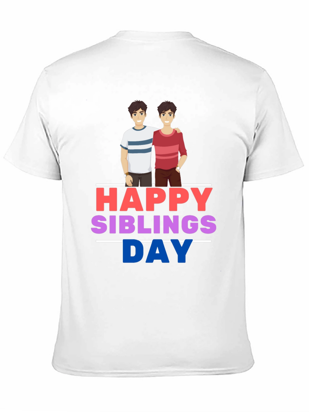 Happy Siblings Day Graphic T-Shirt