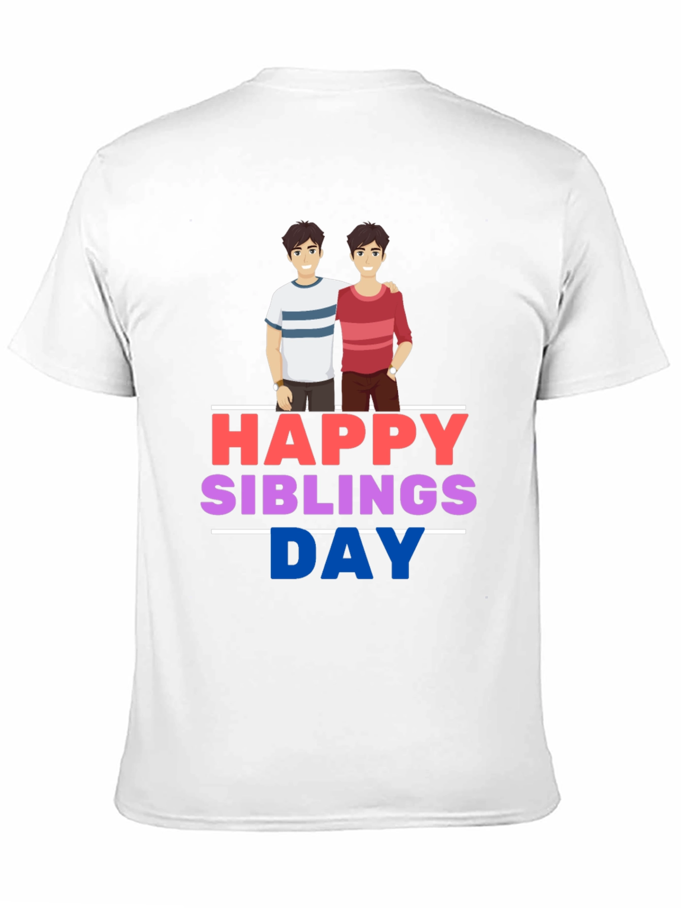 Happy Siblings Day Graphic T-Shirt