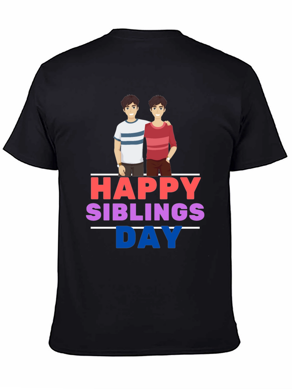 Happy Siblings Day Graphic T-Shirt