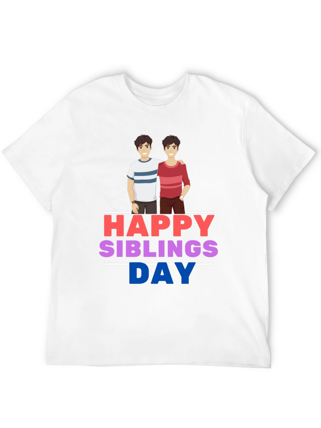 Happy Siblings Day Graphic T-Shirt