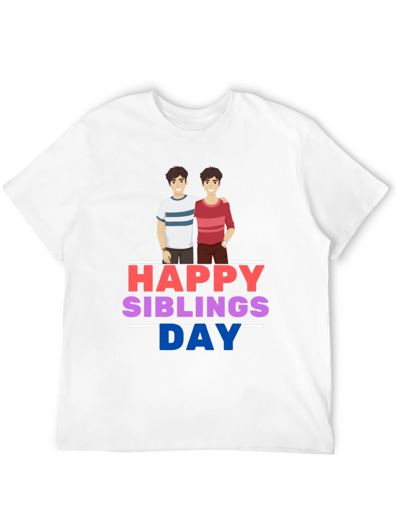 Happy Siblings Day Graphic T-Shirt