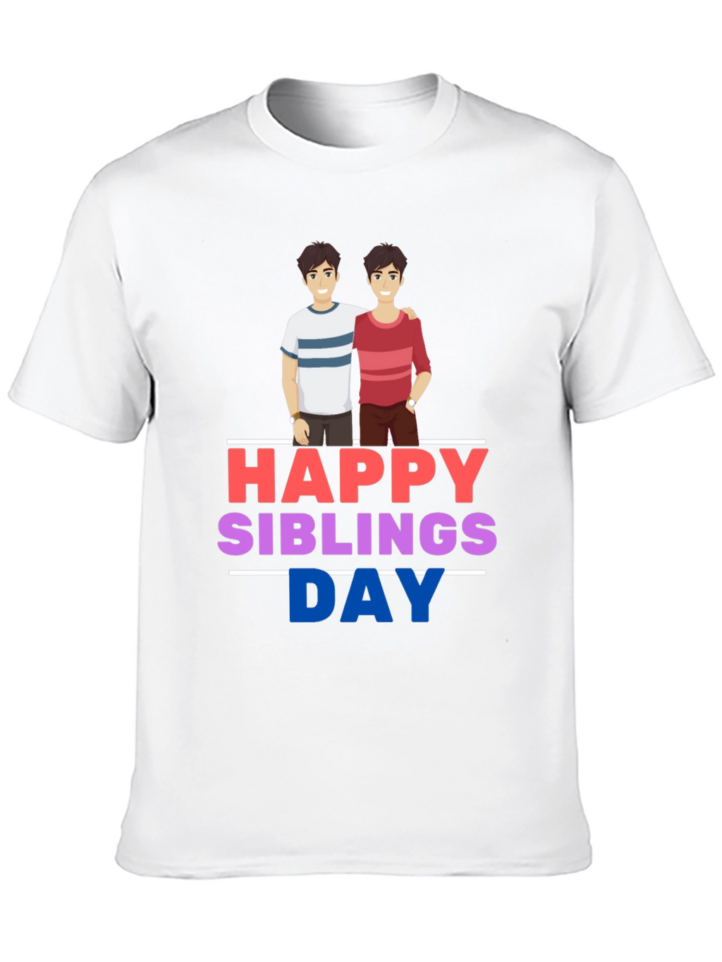 Happy Siblings Day Graphic T-Shirt