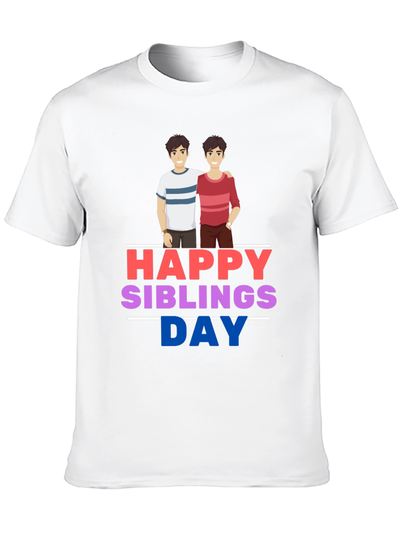 Happy Siblings Day Graphic T-Shirt