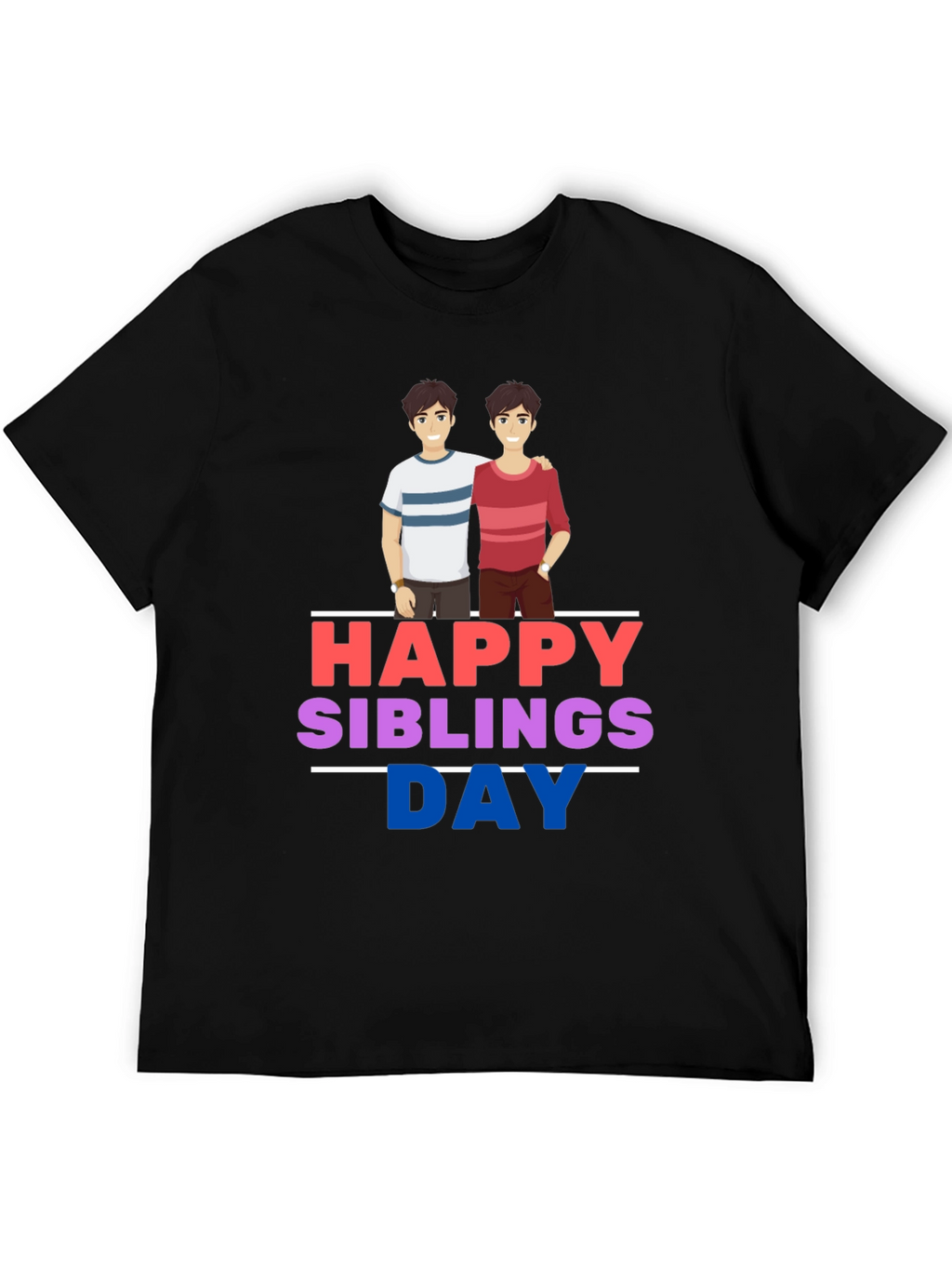 Happy Siblings Day Graphic T-Shirt