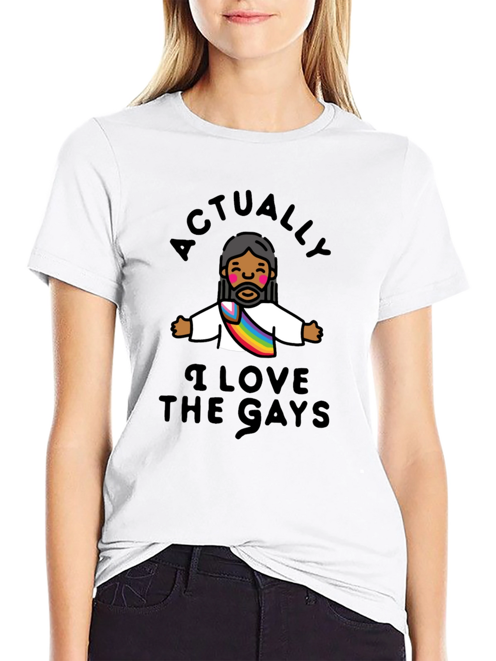 Actually I Love The Gays T-Shirt
