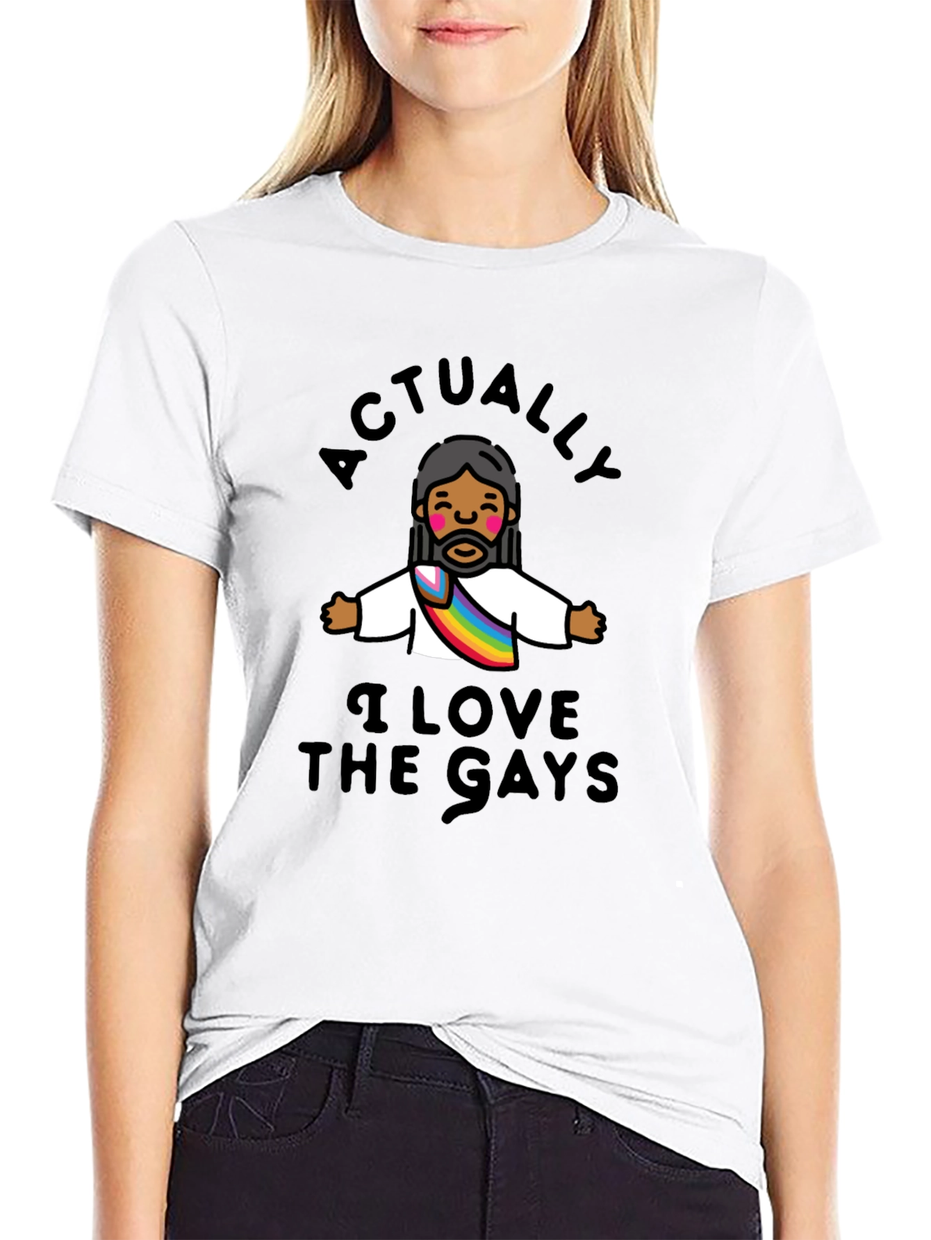 Actually I Love The Gays T-Shirt