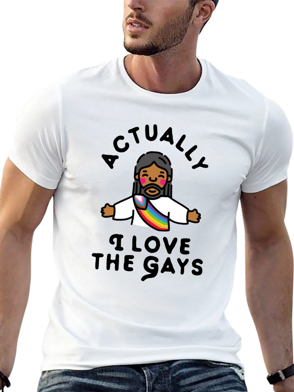 Actually I Love The Gays T-Shirt