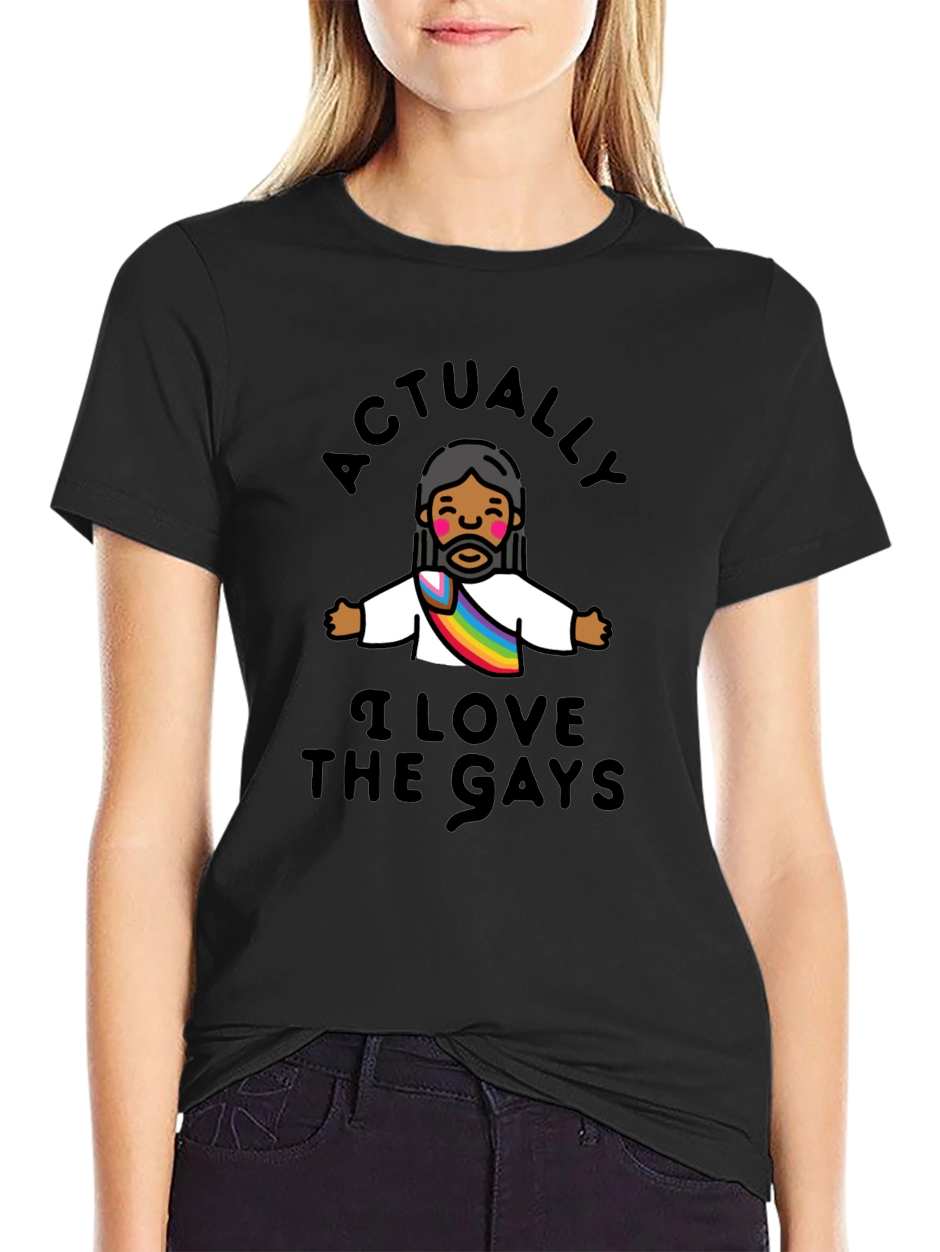 Actually I Love The Gays T-Shirt