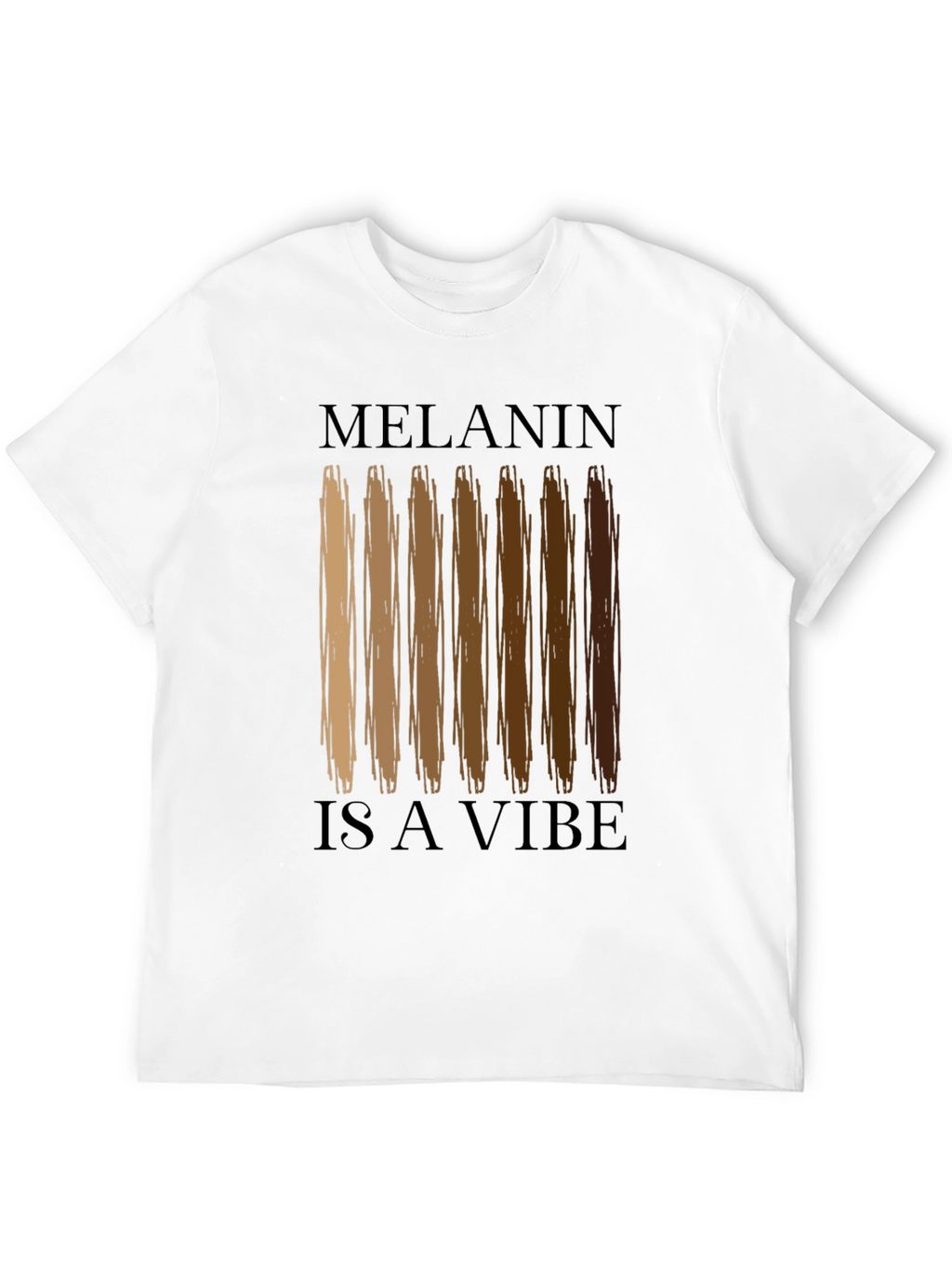 Melanin Is A Vibe Black T-Shirt