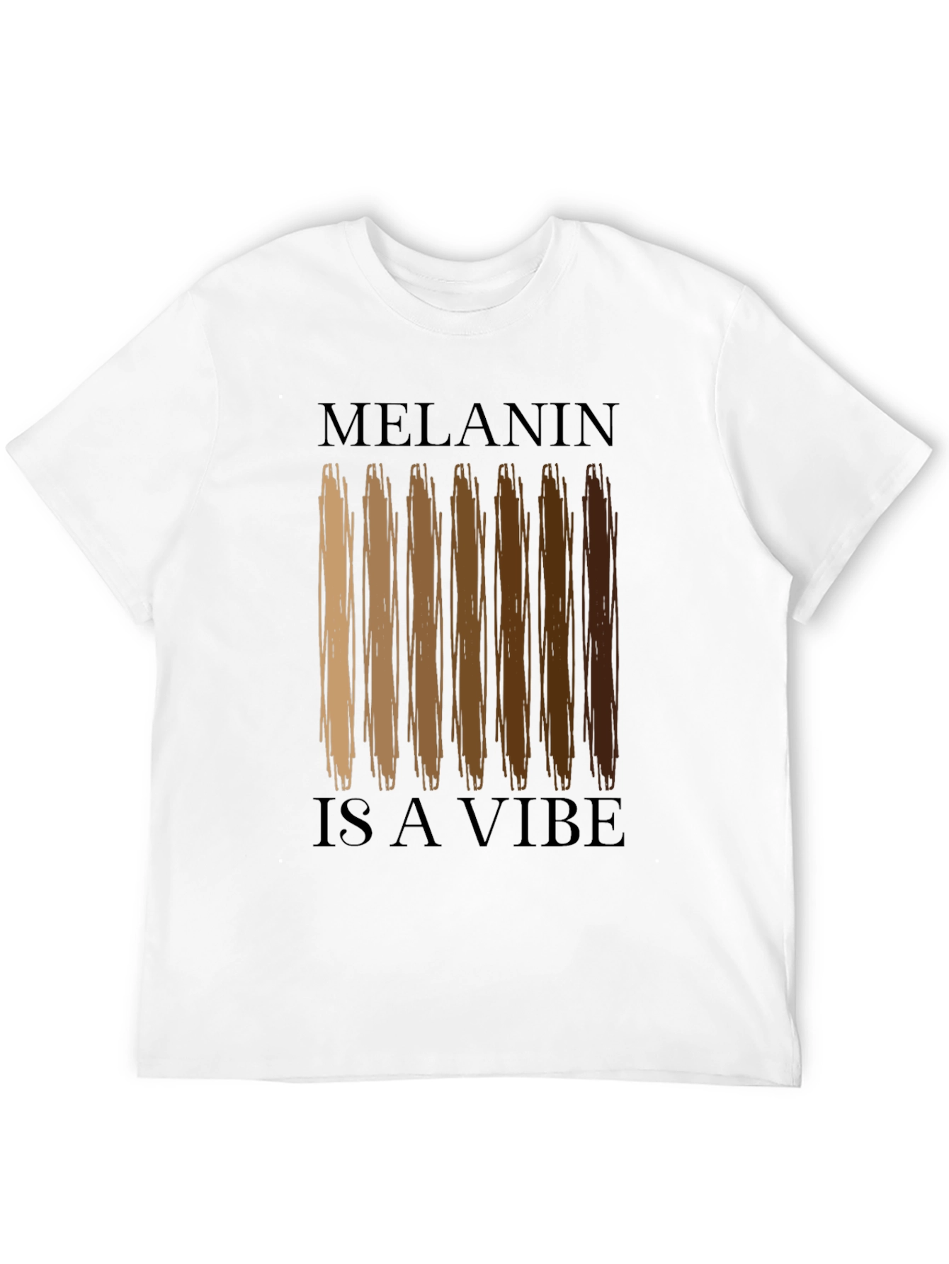 Melanin Is A Vibe Black T-Shirt