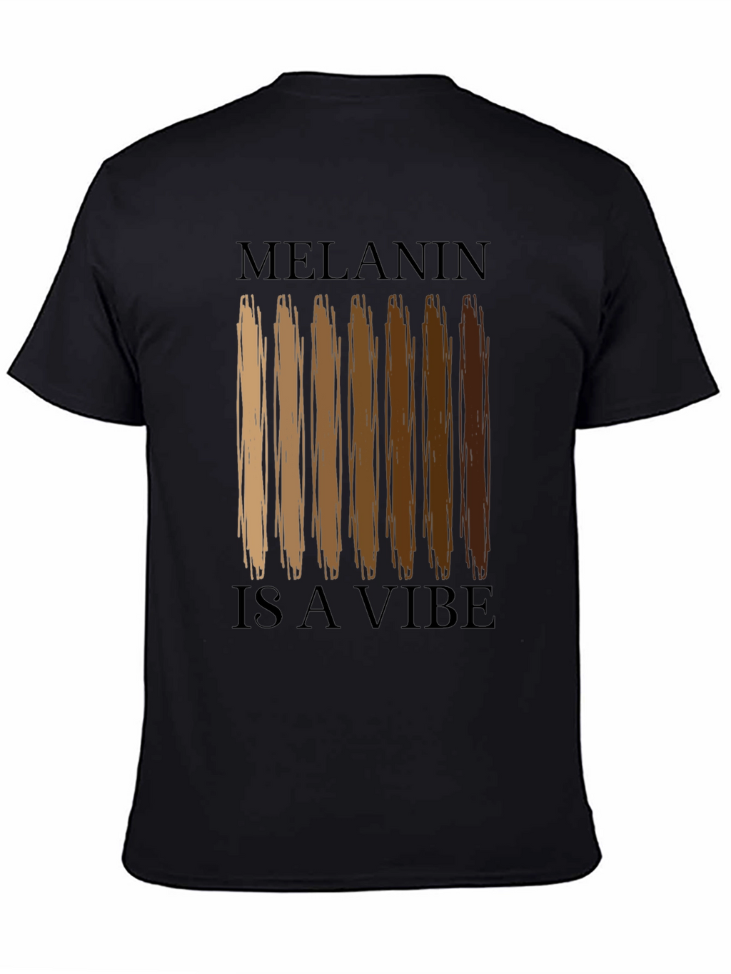 Melanin Is A Vibe Black T-Shirt
