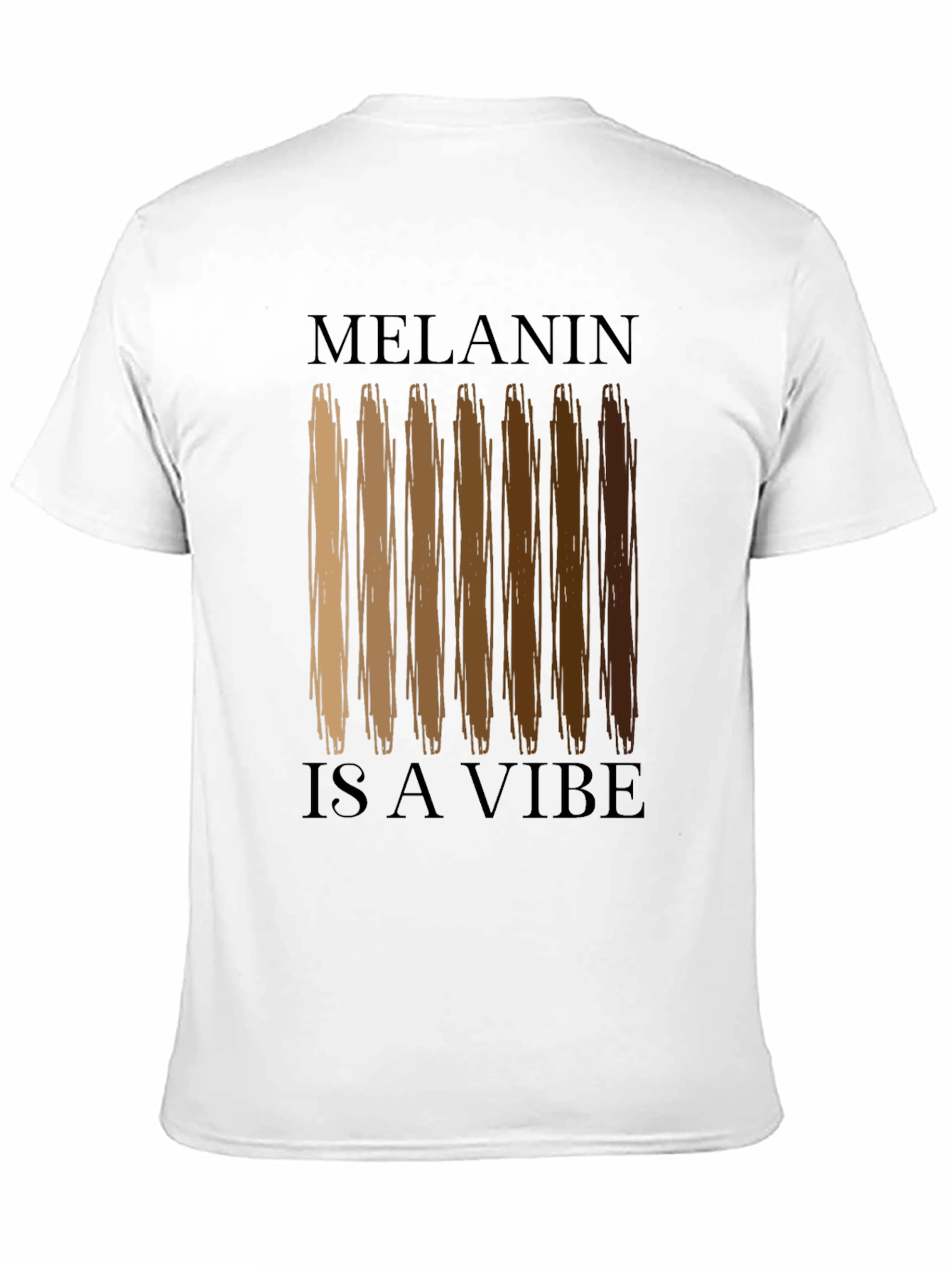 Melanin Is A Vibe Black T-Shirt