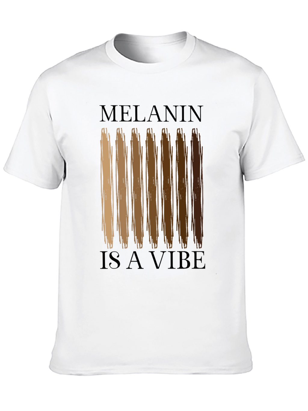 Melanin Is A Vibe Black T-Shirt