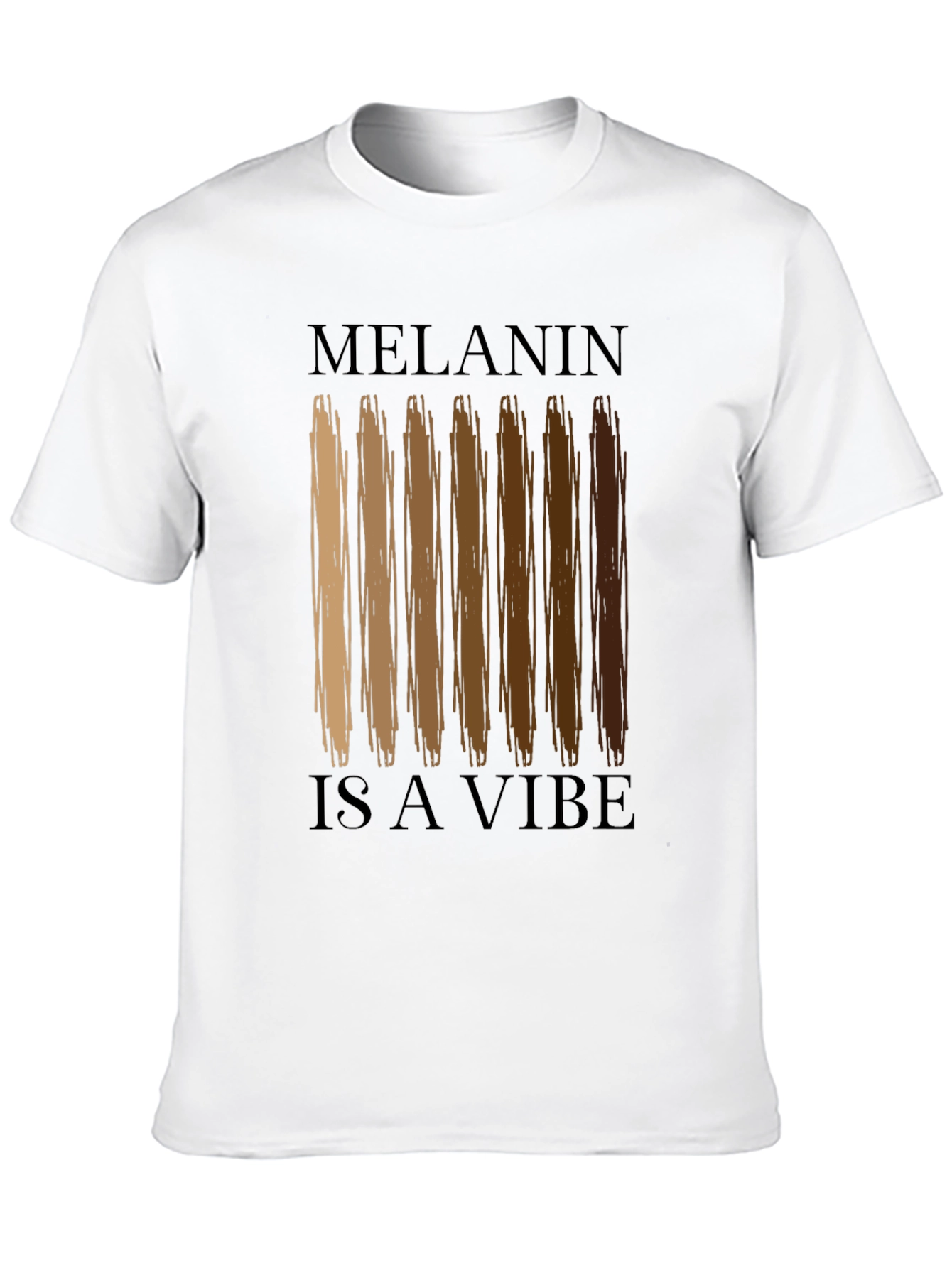 Melanin Is A Vibe Black T-Shirt