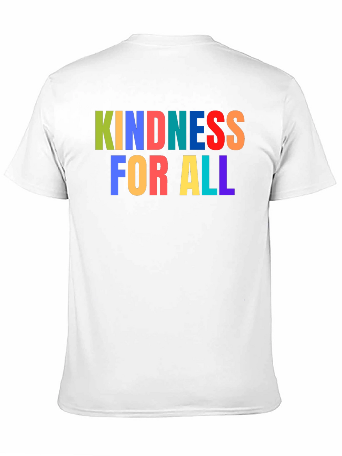 Kindness For All - Colorful Graphic Tee