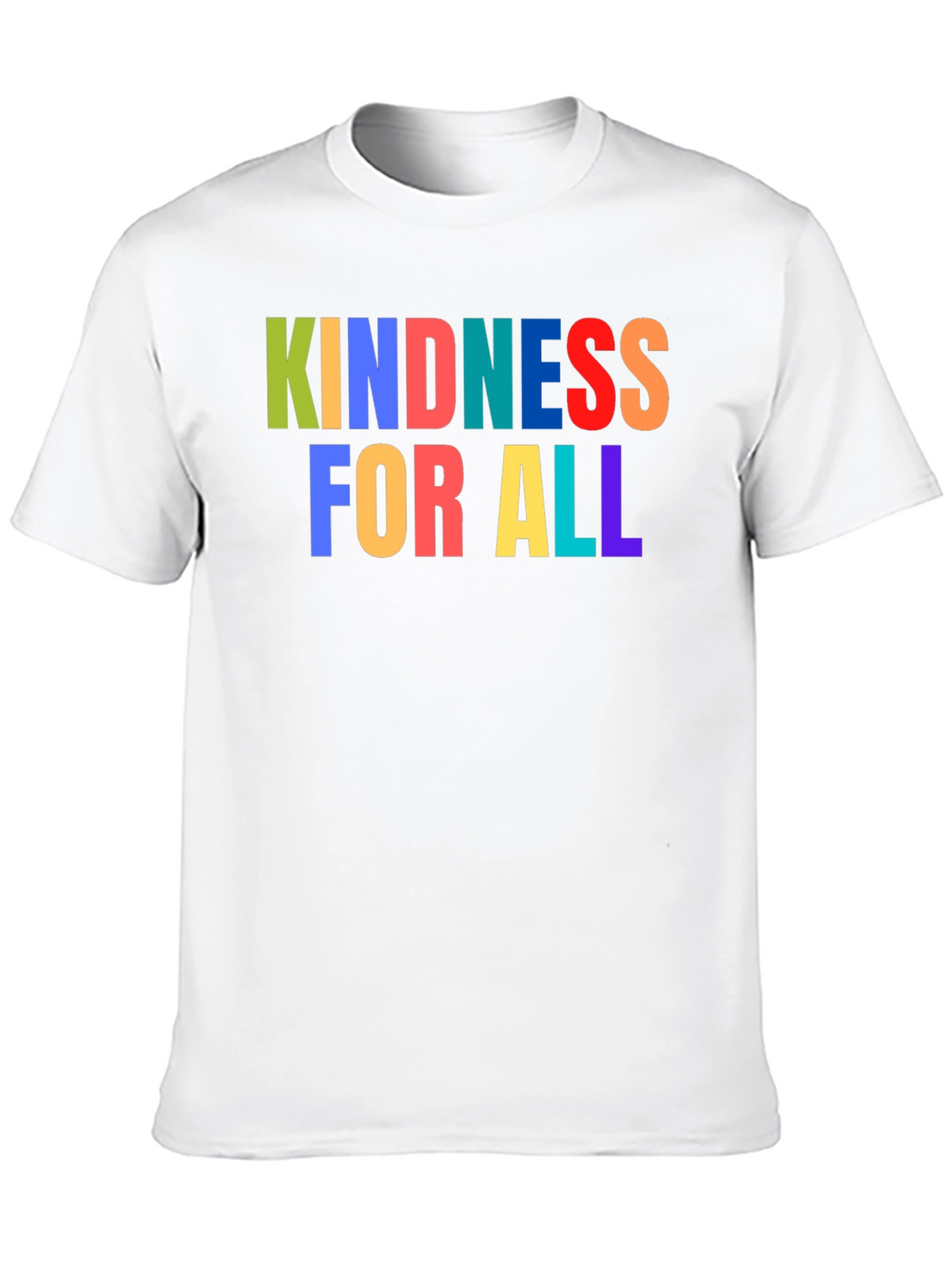 Kindness For All - Colorful Graphic Tee