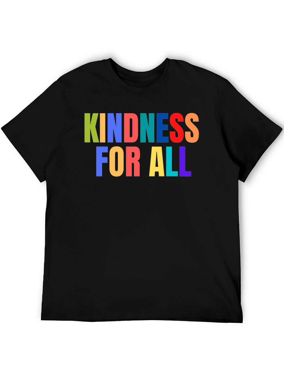 Kindness For All - Colorful Graphic Tee