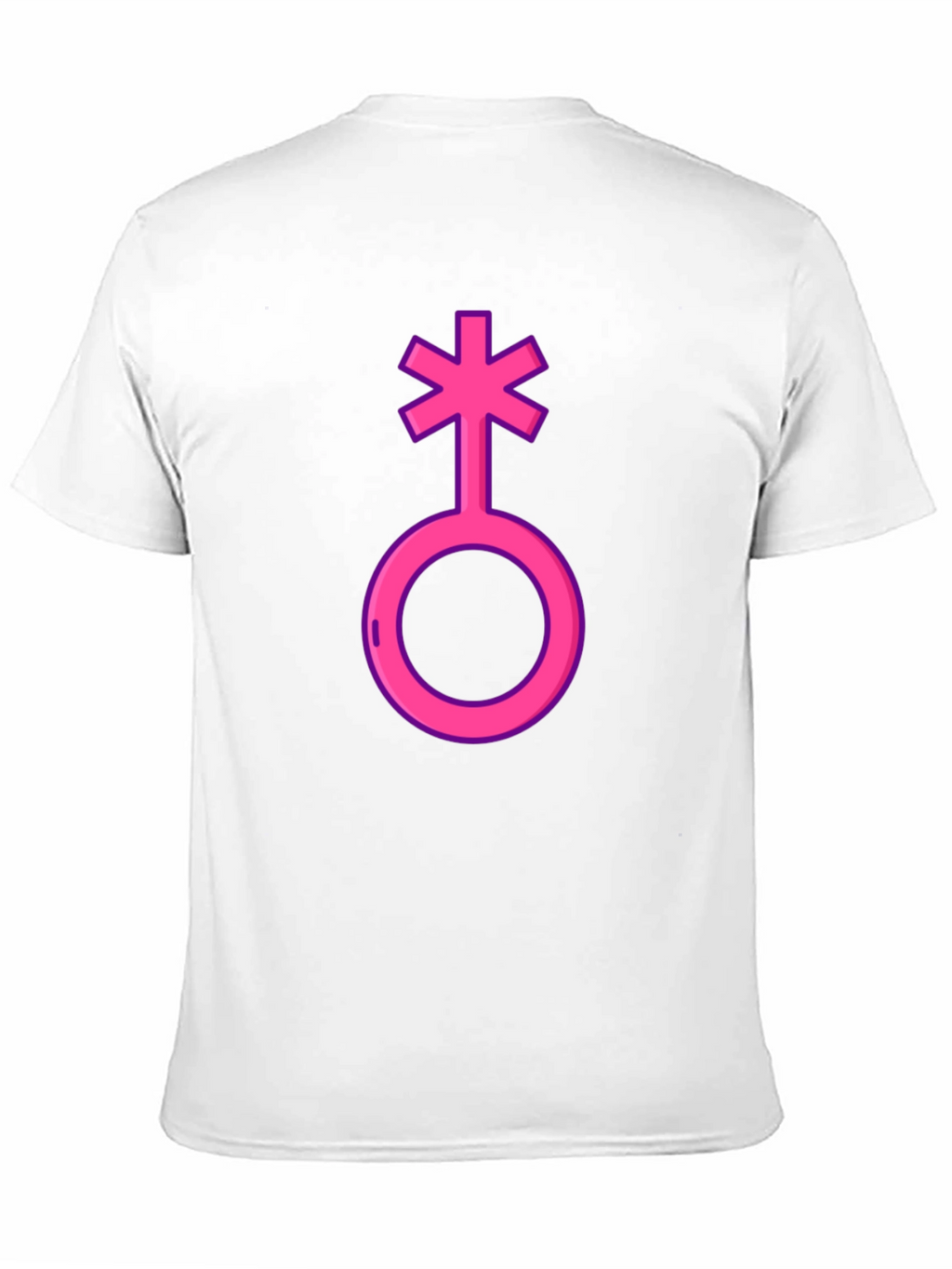 Genderqueer Symbol T-Shirt - Black