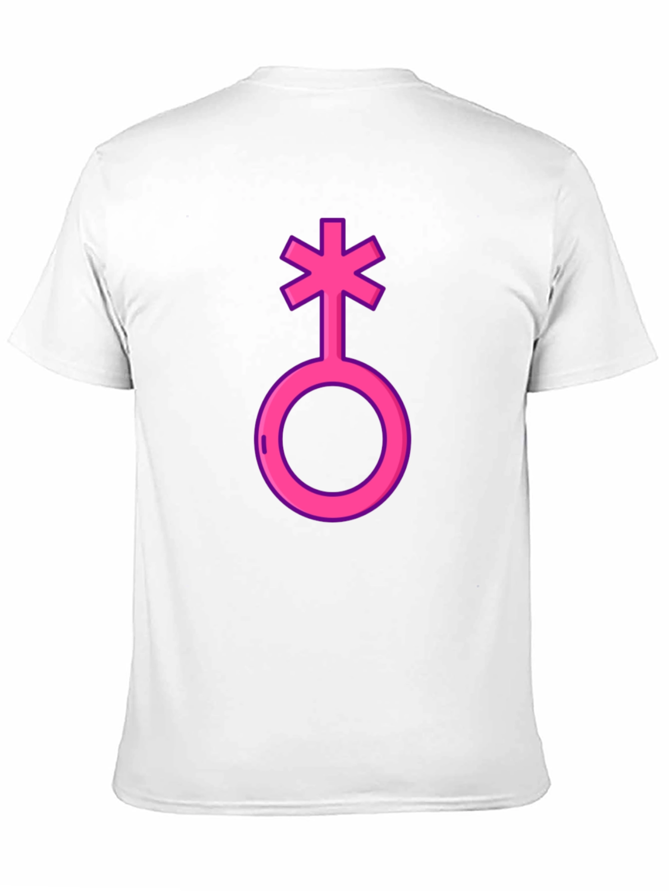 Genderqueer Symbol T-Shirt - Black