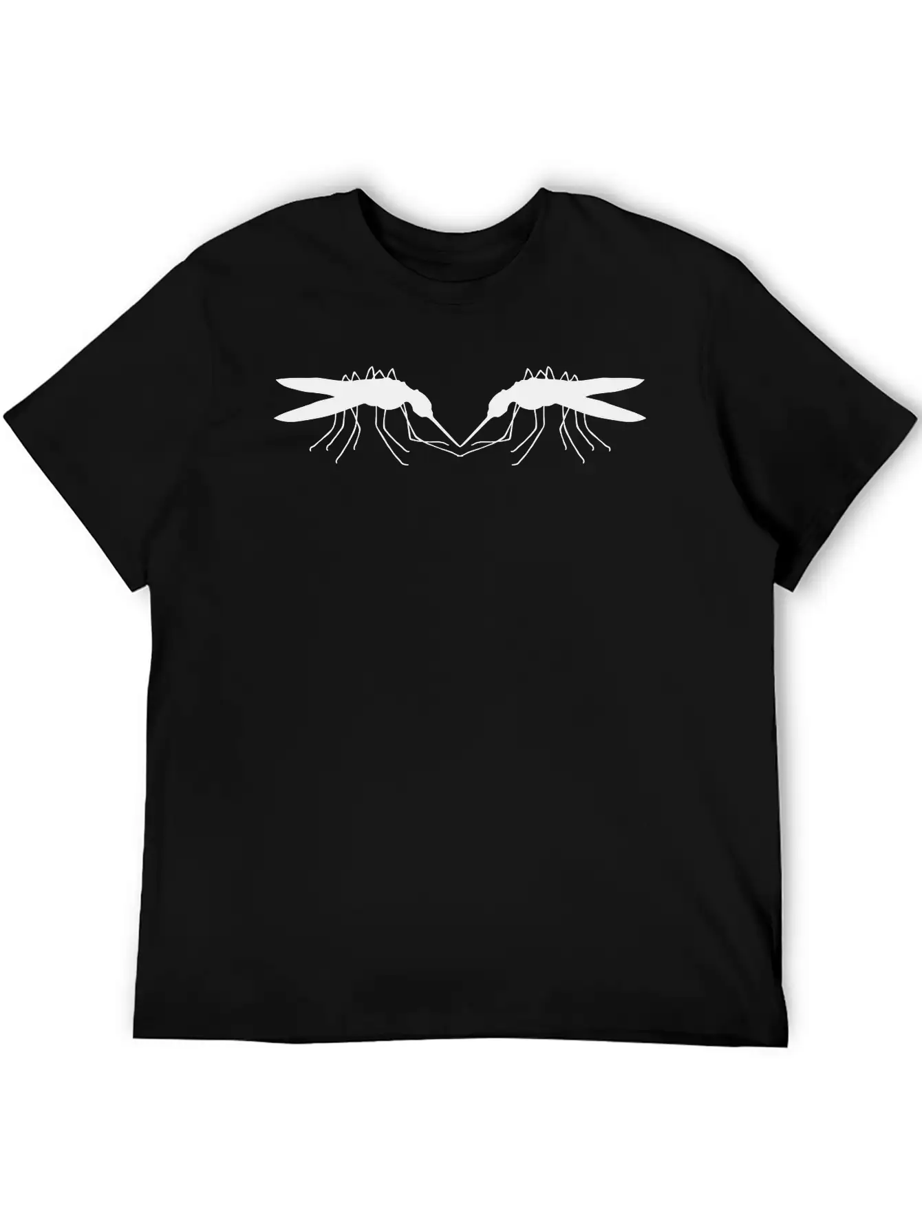 2 Bloodsucker Friends Team Couple Silhouette Mosqu Breathable Graphic T-Shirt – Perfect For Casual Days