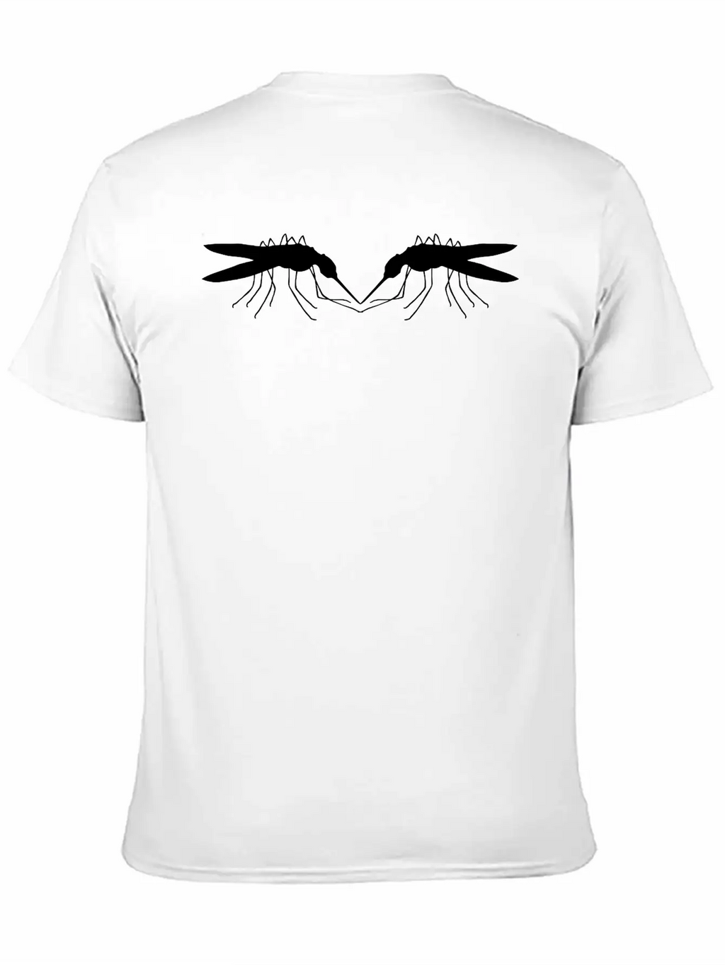 2 Bloodsucker Friends Team Couple Silhouette Mosqu Breathable Graphic T-Shirt – Perfect For Casual Days