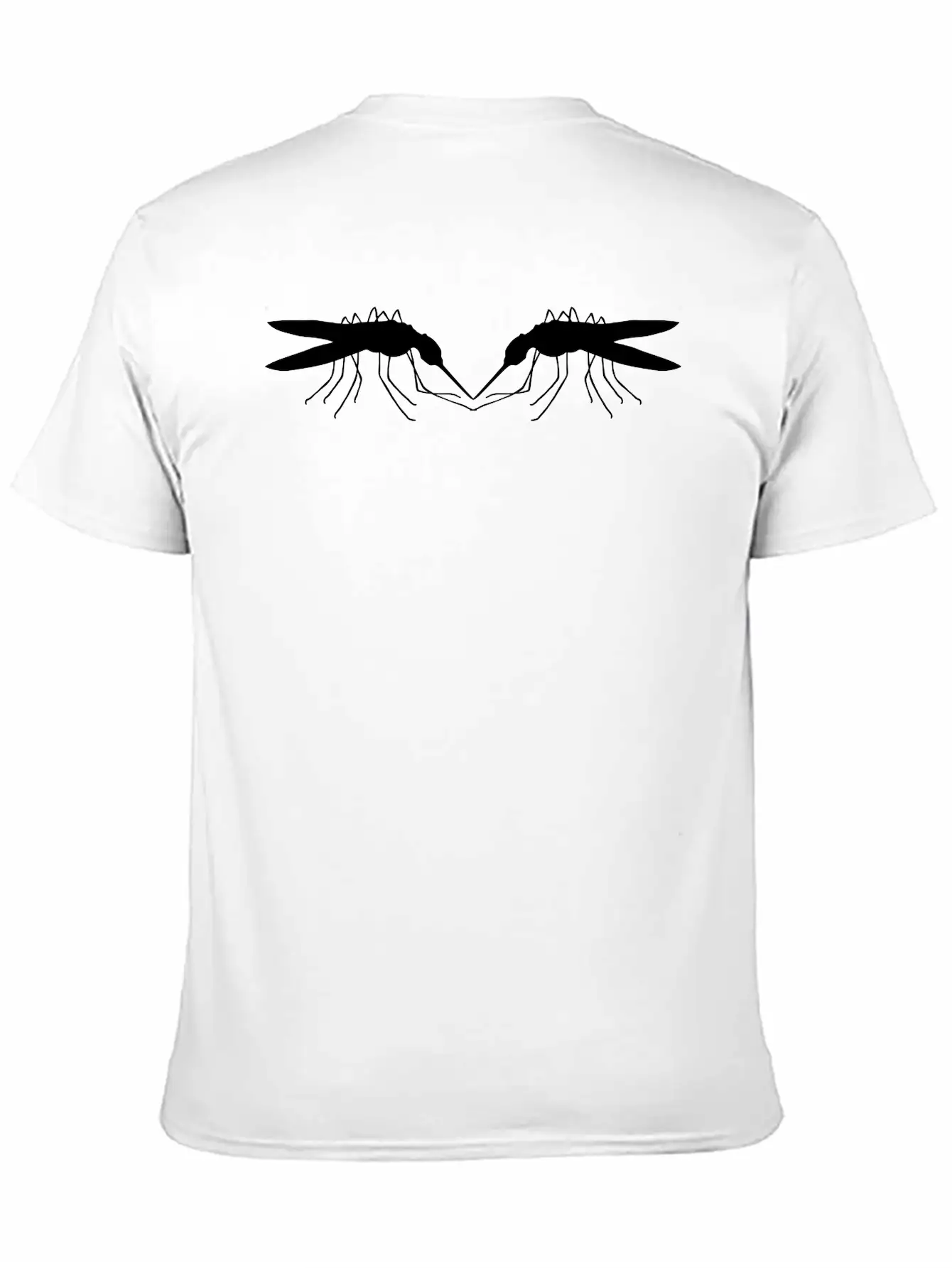 2 Bloodsucker Friends Team Couple Silhouette Mosqu Breathable Graphic T-Shirt – Perfect For Casual Days