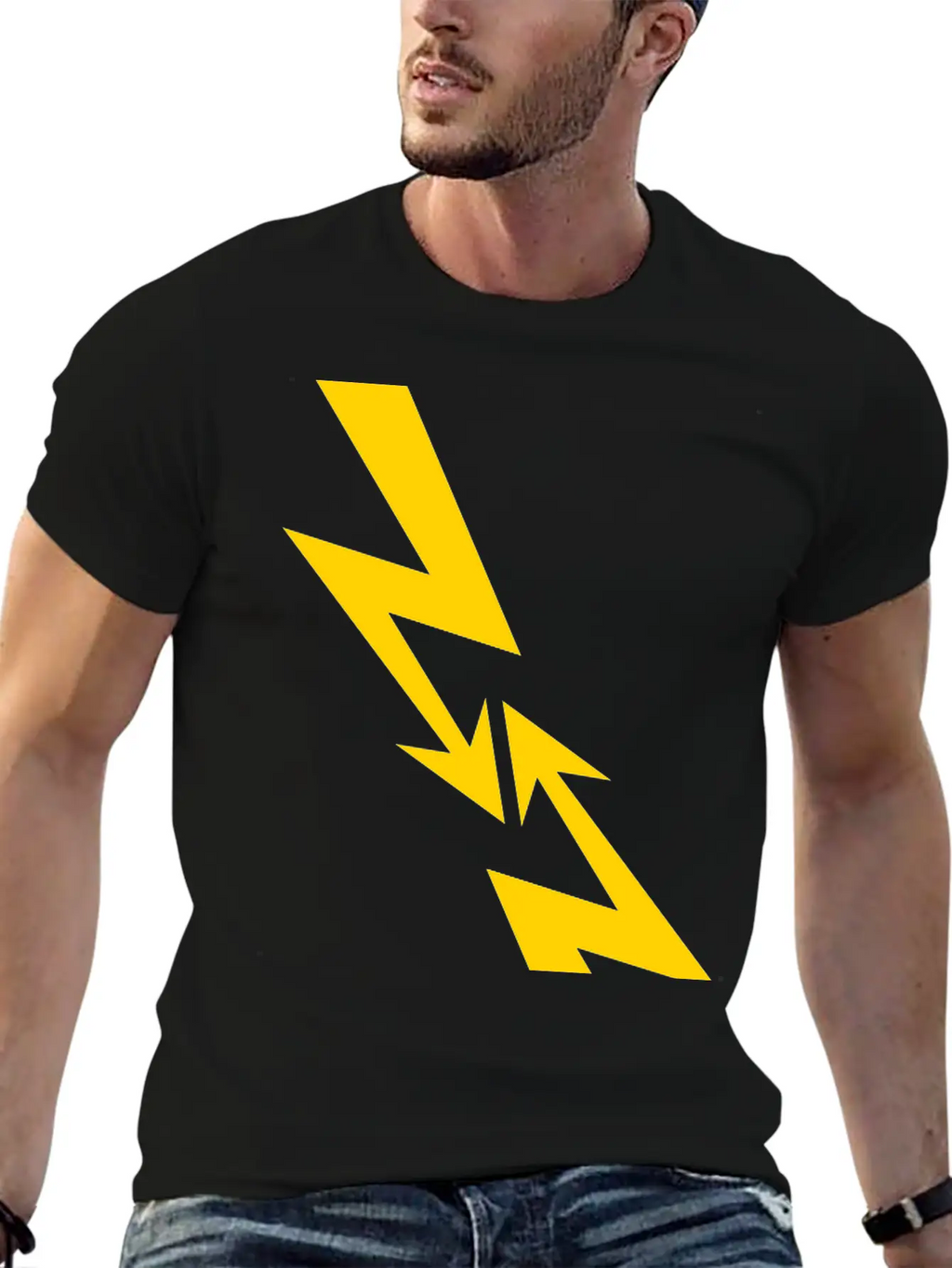 2 Flashes Electricity Electric Energy Strong Curre Timeless Short Sleeve Tee – Comfy And Minimalist Design