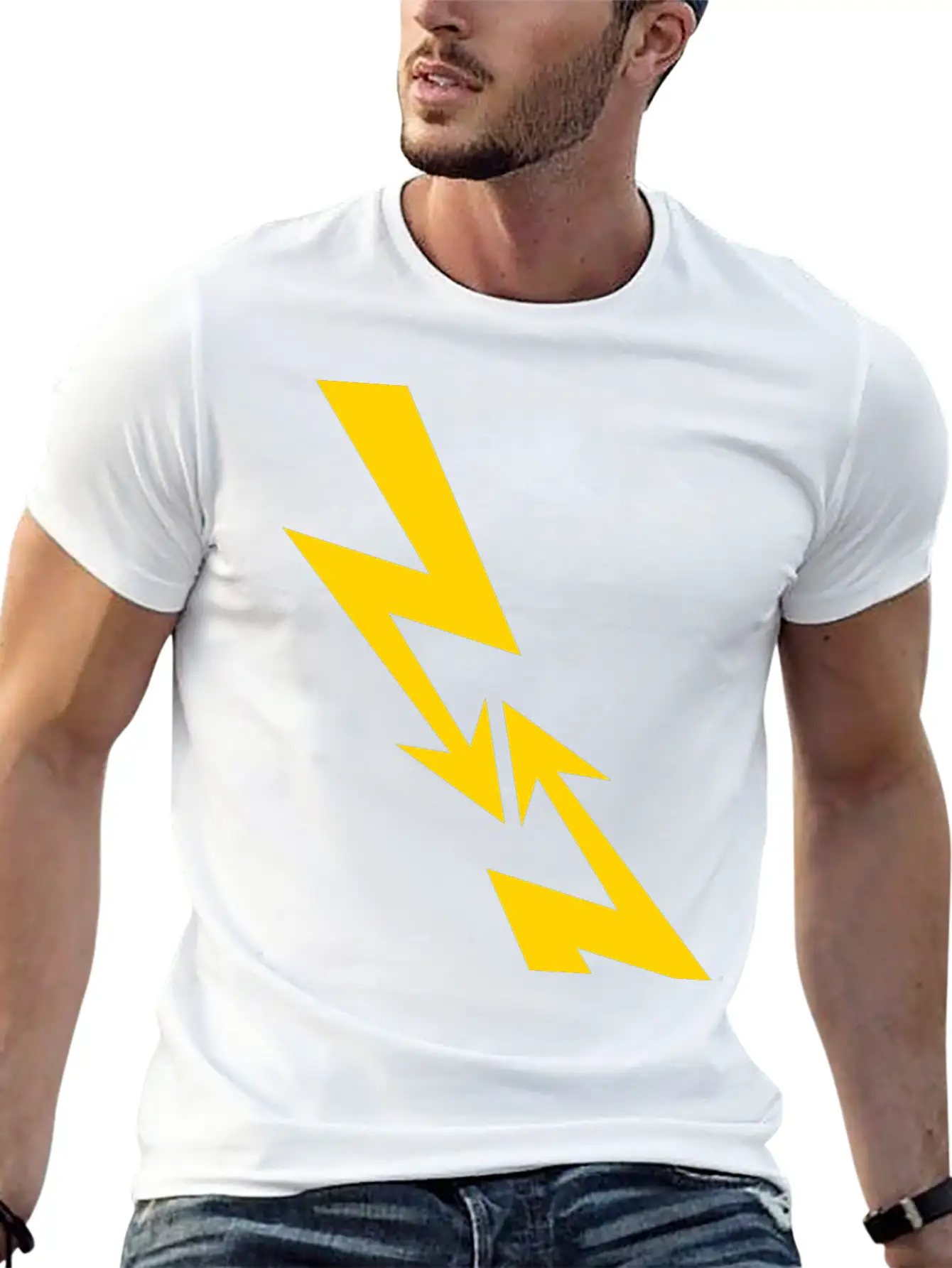 2 Flashes Electricity Electric Energy Strong Curre Timeless Short Sleeve Tee – Comfy And Minimalist Design