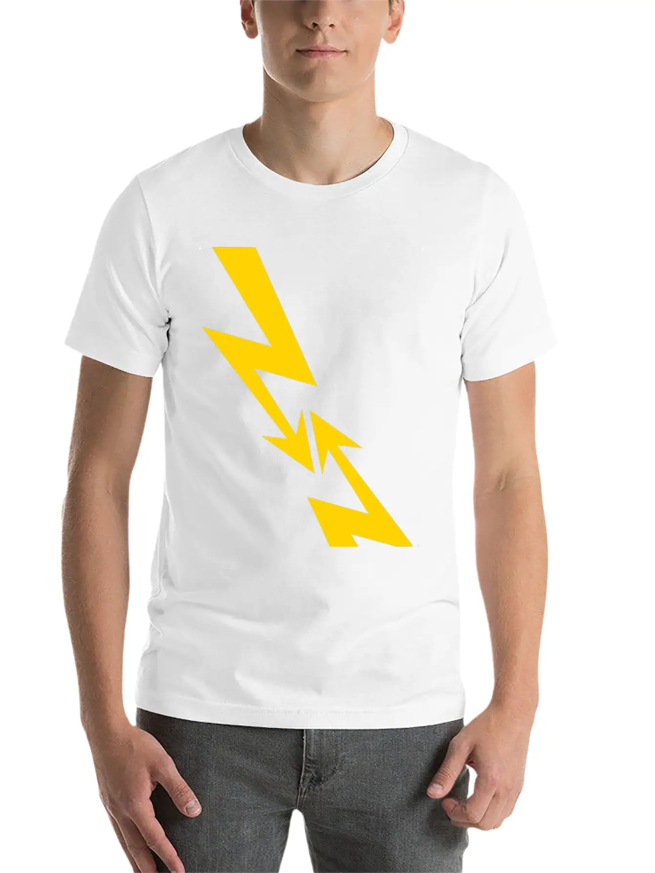 2 Flashes Electricity Electric Energy Strong Curre Timeless Short Sleeve Tee – Comfy And Minimalist Design
