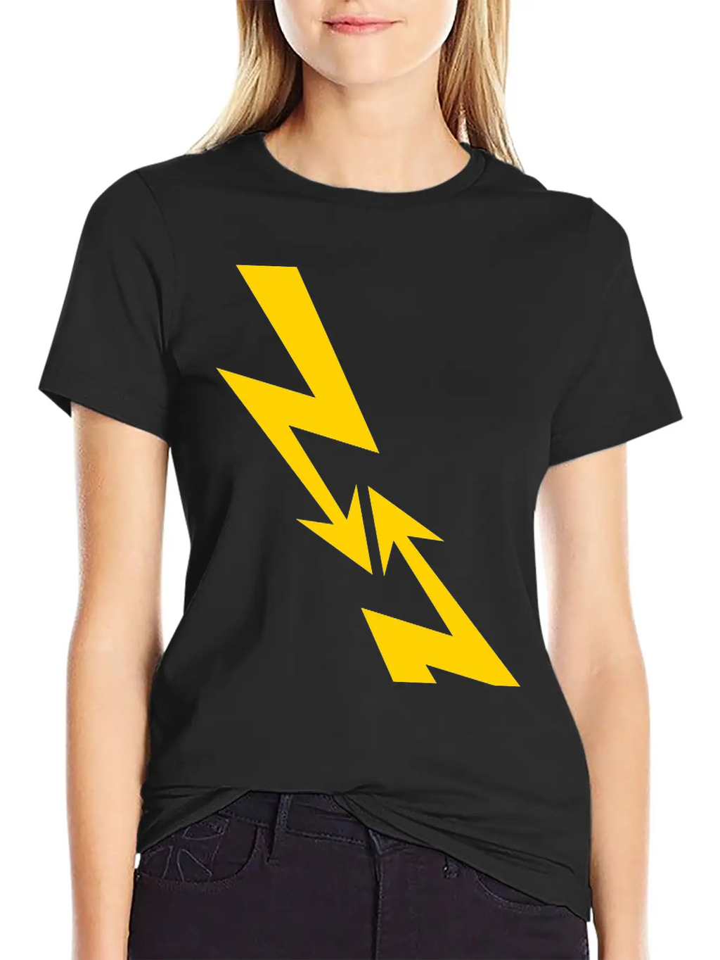 2 Flashes Electricity Electric Energy Strong Curre Timeless Short Sleeve Tee – Comfy And Minimalist Design