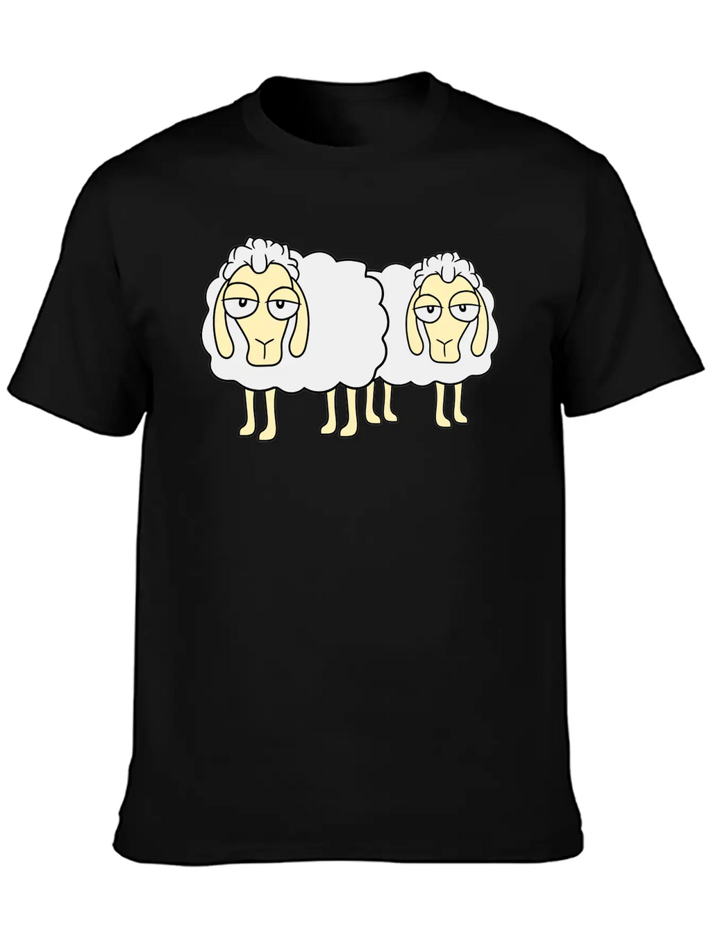 2 Friends Team Couple Funny Little Cute Comic Cart Classic Cotton Tee – Unisex Comfort For Any Season