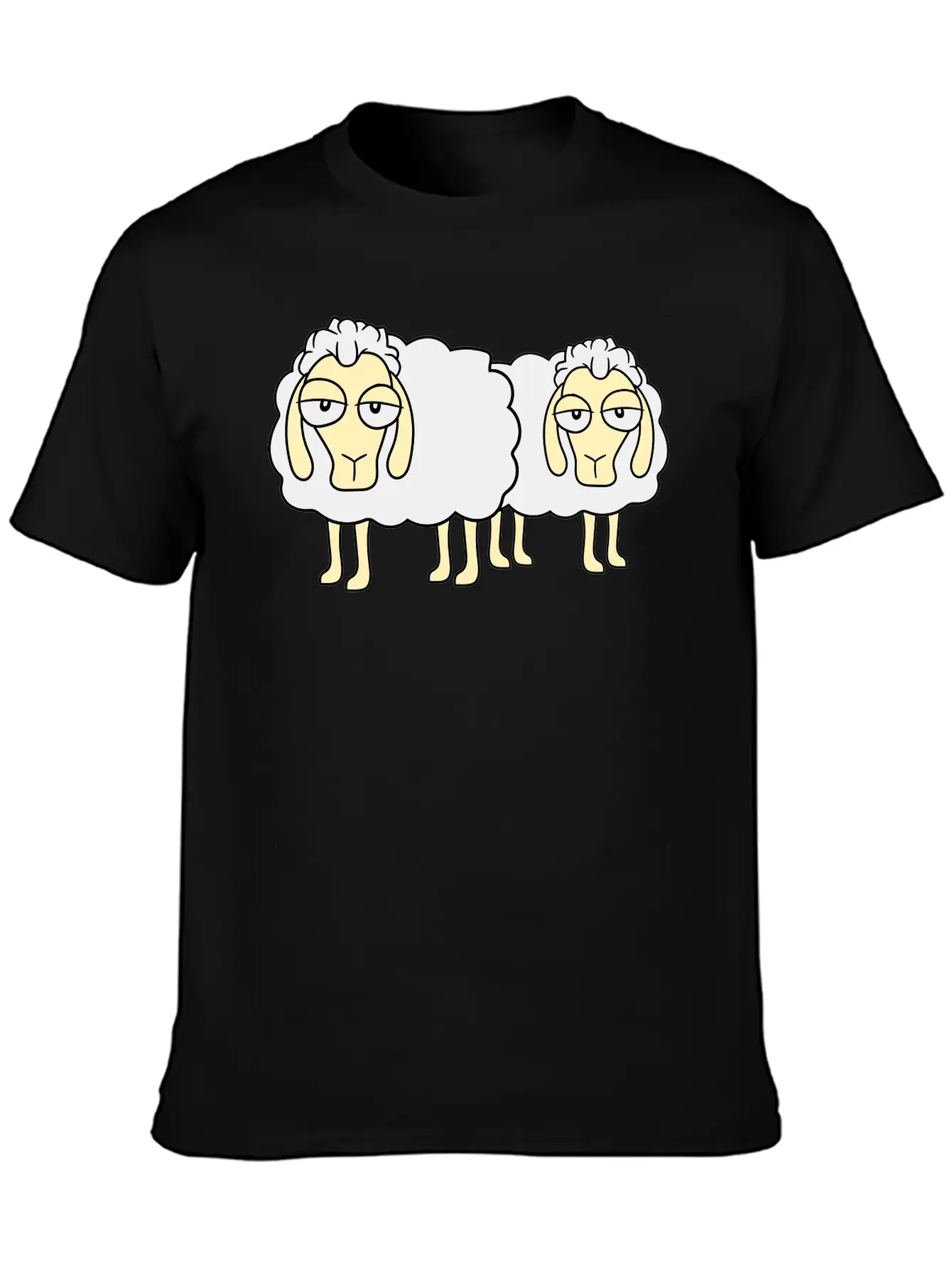 2 Friends Team Couple Funny Little Cute Comic Cart Classic Cotton Tee – Unisex Comfort For Any Season