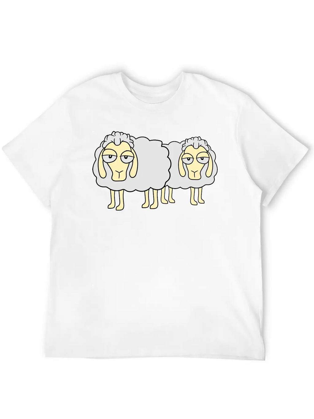 2 Friends Team Couple Funny Little Cute Comic Cart Classic Cotton Tee – Unisex Comfort For Any Season