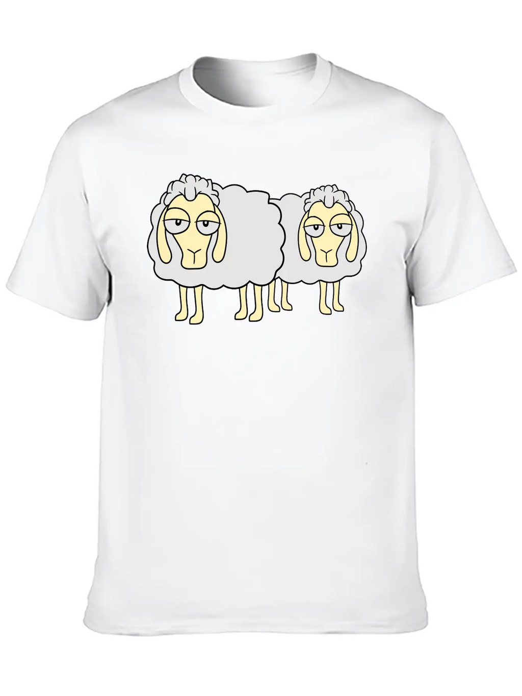 2 Friends Team Couple Funny Little Cute Comic Cart Classic Cotton Tee – Unisex Comfort For Any Season