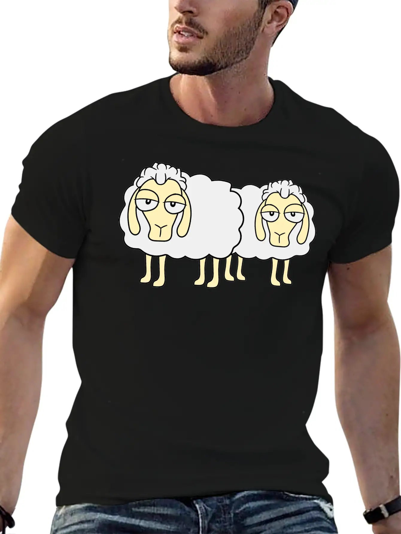 2 Friends Team Couple Funny Little Cute Comic Cart Classic Cotton Tee – Unisex Comfort For Any Season