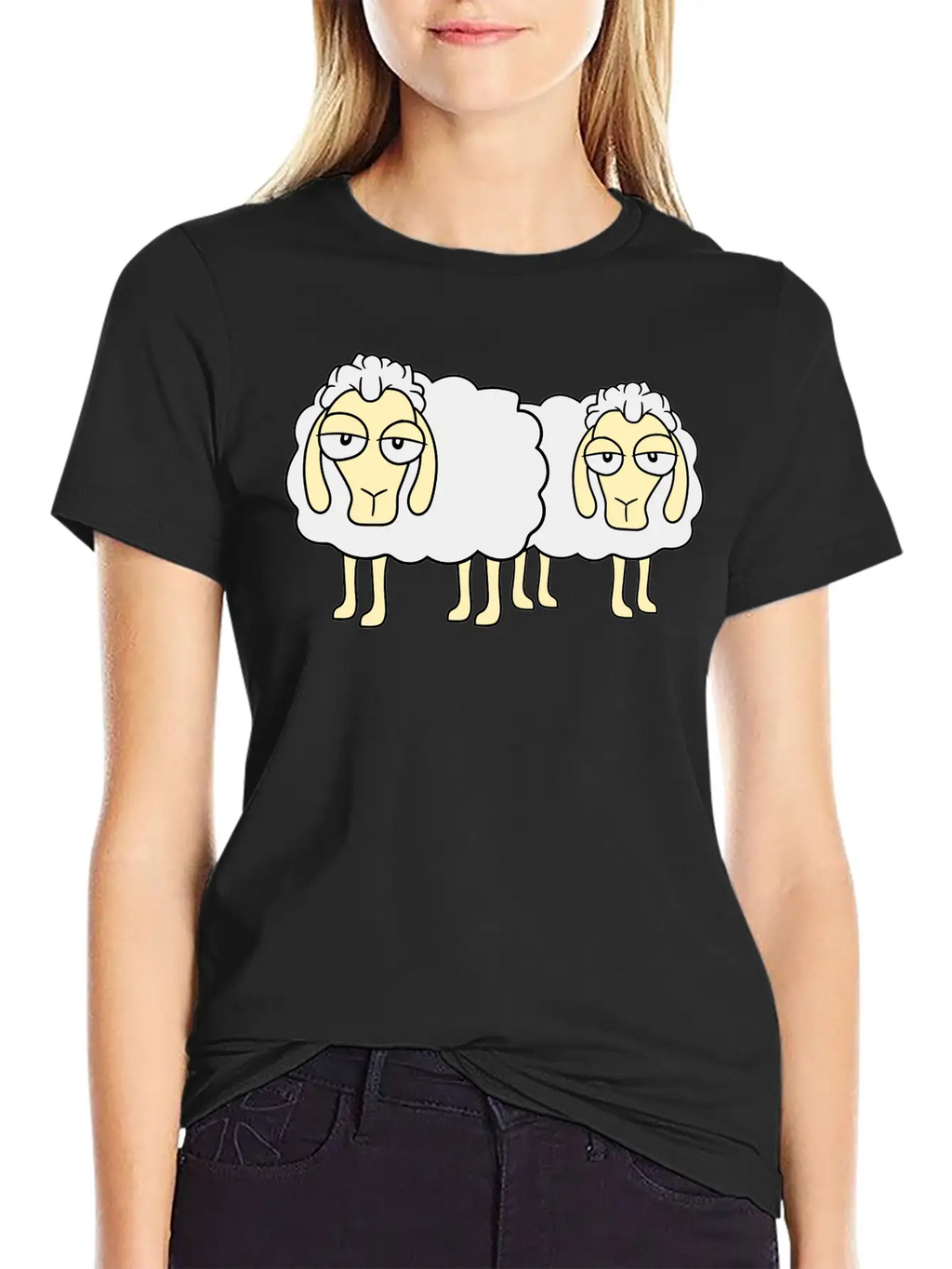 2 Friends Team Couple Funny Little Cute Comic Cart Classic Cotton Tee – Unisex Comfort For Any Season