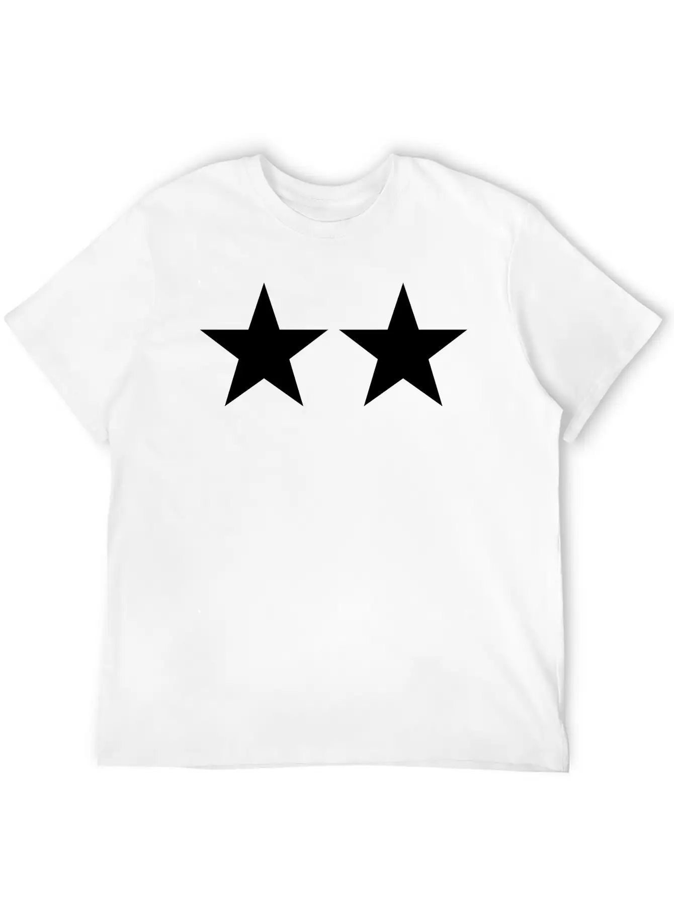 2 Stars Timeless Short Sleeve Tee – Comfy And Minimalist Design
